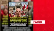 Es falso que PPK haya pedido a la población apoyar a Keiko Fujimori en la segunda vuelta presidencial