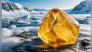 El diamante amarillo de 158 quilates hallado bajo el Ártico, formado hace 2.000 millones de años y considerado rareza mundial