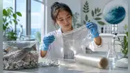 Estudiantes en Estados Unidos desarrollan bolsas biodegradable con escamas de pescado y residuos: una innovación que podría reducir la contaminación ambiental