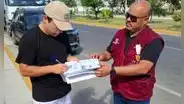Juez de Paz Letrado de Cabana entrega depósito por reparación civil a agraviado en Chimbote