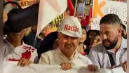 Alfonso López-Chau se une a la marcha nacional contra Keiko Fujimori