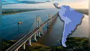 El puente monumental que uniría 2 países de América Latina sobre el río más ancho del mundo por más de US$300 millones: atrae a China