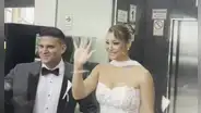 ¡Se dieron el sí! Karla Tarazona y Christian Domínguez sellaron su amor en una romántica boda por civil