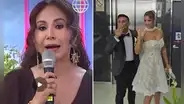 Janet Barboza se decepciona con Christian Domínguez por querer cobrarle la exclusiva de su boda con Karla Tarazona: "No somos amigos"