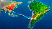 Un nuevo corredor de casi 4.000 km recorrerá 4 países de América Latina y unirá 2 océanos para fortalecer el comercio con Asia