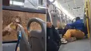 Pasajera graba los tensos momentos tras ataque a bus de Nueva América en San Juan de Miraflores