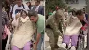 Con tanque de oxígeno y asistencia médica, señora acudió a votar en Carabayllo pese a su delicado estado de salud: "Estoy feliz"