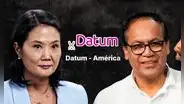 Flash Electoral Datum: Keiko Fujimori con 50,53% y Roberto Sánchez con 49,47% en los resultados de la segunda vuelta