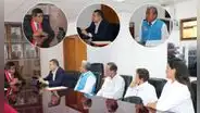 Presidente de la Corte de Lambayeque sostuvo reunión de coordinación con representantes del Ministerio de Justicia y Derechos Humanos