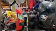 San Juan de Lurigancho: choque entre auto y mototaxi deja cuatro heridos, incluidos dos menores en Caja de Agua