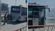 Bus del Metropolitano emite humo en plena ruta y obliga a descender a pasajeros en Independencia