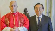 Presidente José Balcázar se reunió con el Papa León XIV en el Vaticano