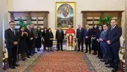 Tres ministros de Estado acompañaron al presidente Balcázar en su visita al Vaticano