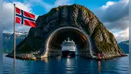 Noruega iniciará la construcción del primer túnel del mundo para barcos y cruceros: atravesará una montaña y estaría listo en 2032
