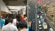 Tráfico en Vía Evitamiento: accidente de tránsito genera fuerte congestión vehicular y colas en el Metropolitano