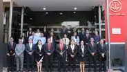Juzgados Constitucionales de Chiclayo celebran su tercer aniversario con ceremonia de izamiento