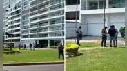 Mujer muere tras caer desde el piso 14 de un edificio en Bajada Balta, Miraflores: Policía interviene a ciudadano extranjero