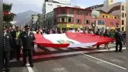 Corte del Santa presente en desfile cívico por San Pedrito