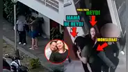 Magaly TV difunde imágenes de un fuerte altercado público que involucra a Monserrat y la familia de Melcochita