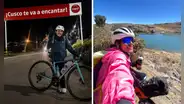 Peruana viajó de Lima a Cusco en bicicleta y sorprende en redes: recorrió más de 1.000 km en 65 horas