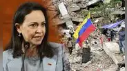 María Corina Machado insiste en regresar a Venezuela tras los terremotos y afirma que su presencia ayudará a estabilizar el país