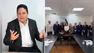 Enrique Valderrama sobre la reunión del APRA con Fujimori: "No sabía (...) Es un gesto democrático, no lo veo mal"