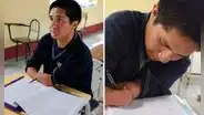 Nació sin manos ni piernas, tiene 16 años y sueña con ser médico: la historia de Dalmacio conmueve en Lambayeque