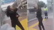 Ciudadana extranjera insulta y agrede a orientadora del Metropolitano en estación Ramón Castilla