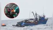 Rescatan a siete tripulantes de Chimbote tras quedar a la deriva frente a Marcona