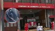 Roban la placa fundacional de bronce de compañía de bomberos en La Punta: tenía 82 años de historia