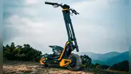 El scooter eléctrico chino más rápido del mundo acelera de 0 a 48 km/h en solo 3,5 segundos: sus dos motores entregan 8.400 W de potencia