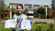 Escolar de 13 años logra primer puesto en la UNALM tras perder a su padre y promete convertirse en profesional