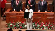 Vuelve el fujimorismo: Keiko ya tiene sus credenciales en medio de un improvisado mitin