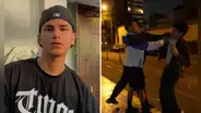 Streamer Cristorata se enfrenta a joven y lo golpea en plena calle tras molestarlo en vivo