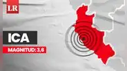 Temblor de magnitud 3,6 remeció Ica esta madrugada, según el IGP
