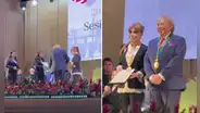 ¡Emotivo momento! Magaly Medina celebra importante reconocimiento que destaca su trabajo en la televisión: "Con la humildad..."