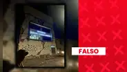 Es falsa la imagen que muestra daños en la infraestructura de la Universidad Nacional Autónoma de Chupaca a causa del sismo en Junín