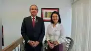 Roberto Chiabra se reune con Keiko Fujimori en local de Fuerza Popular en San Isidro