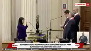 Mirtha Vásquez juró como senadora: “Por la memoria de las víctimas de la dictadura de los 90"