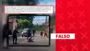 Es falso que el video de un policía abatiendo a un hombre armado corresponda a Tumbes y esté relacionado con la nueva ley del fuero militar