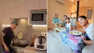 Karen Schwarz y Ezio Oliva muestran su nueva casa en Europa tras ser vistos comiendo en cajas: “Todo lo que hemos vivido”