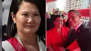 Mark Vito hace inesperada aparición junto a su novia Leslie Echevarría en cena de gala de Keiko Fujimori y desfile militar