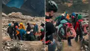 Turista mexicana es rescatada tras sufrir grave accidente durante ascenso al nevado Alpamayo