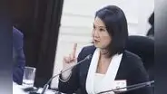 Fujimori pide reformar normas contra el crimen organizado y el lavado de activos sin precisar los cambios