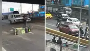 Vía Evitamiento: motorizado sufre accidente y genera congestión vehicular cerca del puente Trujillo