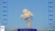 Volcán Sabancaya emite cenizas de hasta 1.900 metros y alerta a varios distritos de Arequipa