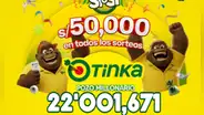 Resultados de La Tinka de hoy domingo 2 de agosto: números ganadores, premios del Pozo Millonario, boliyapa, S/50.000 y más