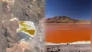 Pensaron que era un error del satélite, hasta que descubrieron una enorme mancha naranja sobre Bolivia.