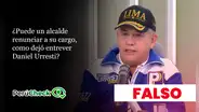 Es falso que los alcaldes puedan renunciar a su cargo, como asume Daniel Urresti