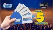 Sublime sortea entradas para conciertos: ¿cómo participar?